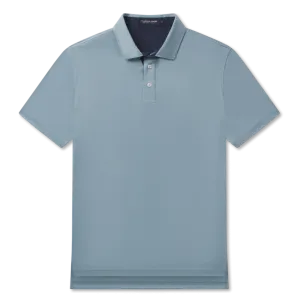 Lisbon Heather Performance Polo – Seafoam